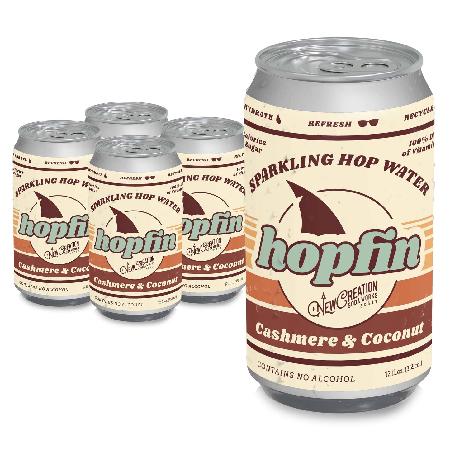 Hopfin Cashmere and Coconut (Case of 16)