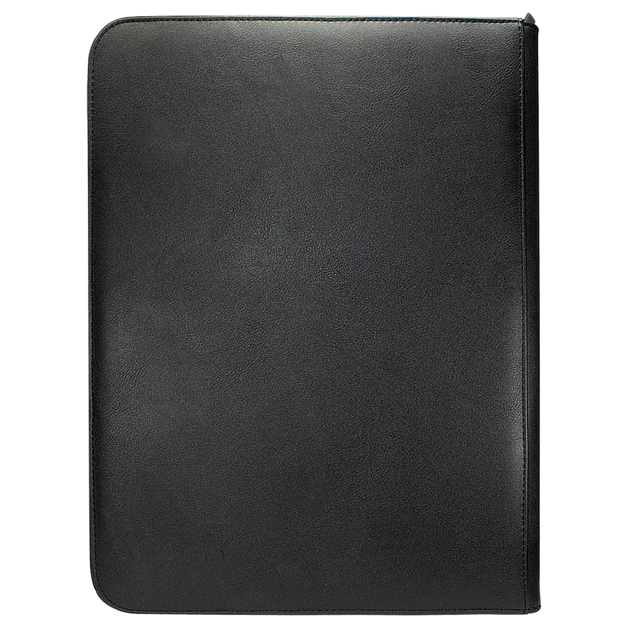 Ultra Pro Zippered PRO Binder 9 Pocket Vivid Black