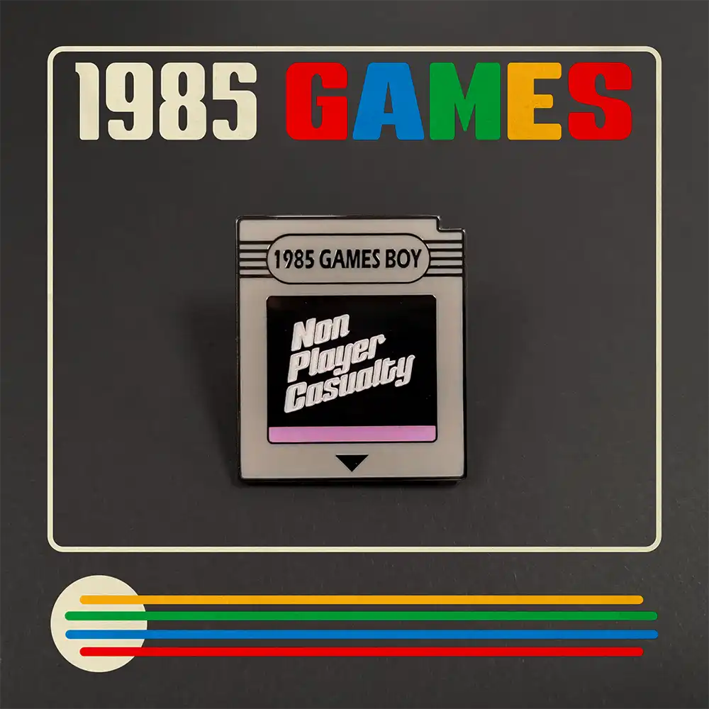 Pin: 1985 Games Boy Non Player Casualty