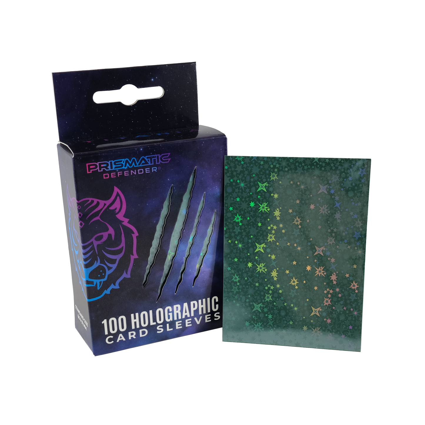Holographic Card Sleeves - Standard Size - 3 Foil Designs