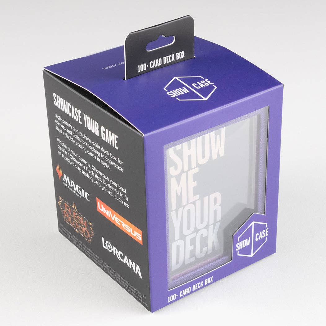Showcase 100+ Deck Box - Purple