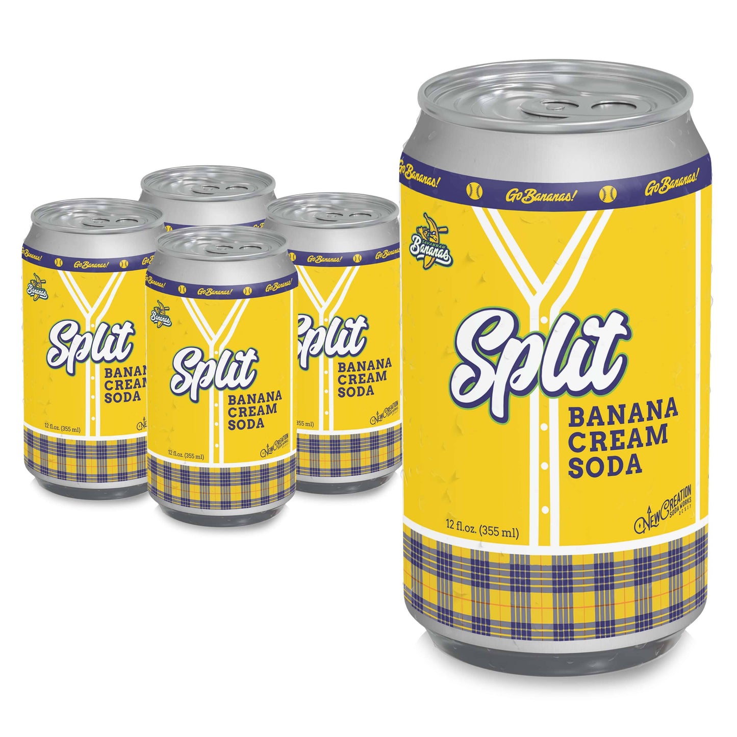 Split Banana Cream Soda (Case of 16)