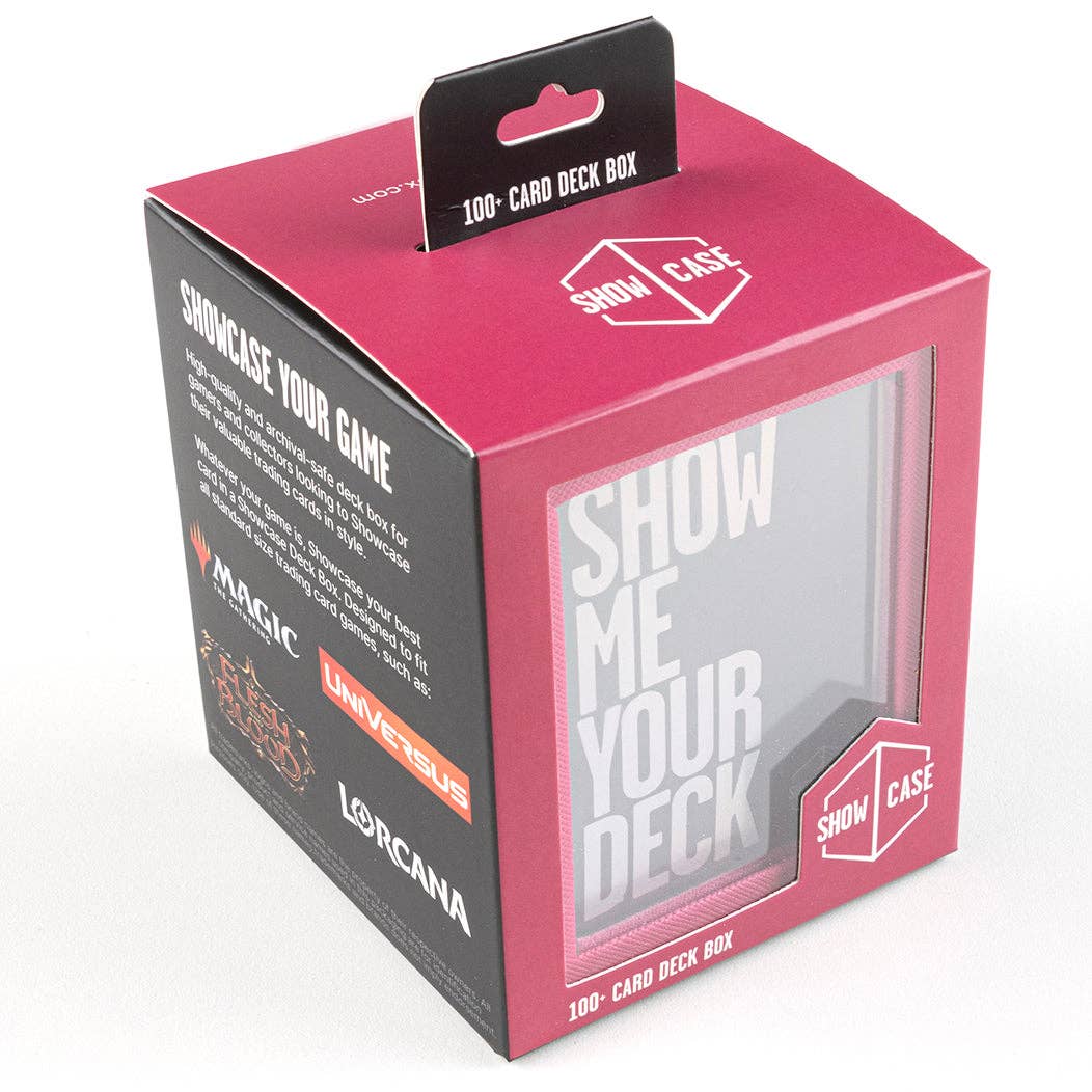 Showcase 100+ Deck Box - Pink