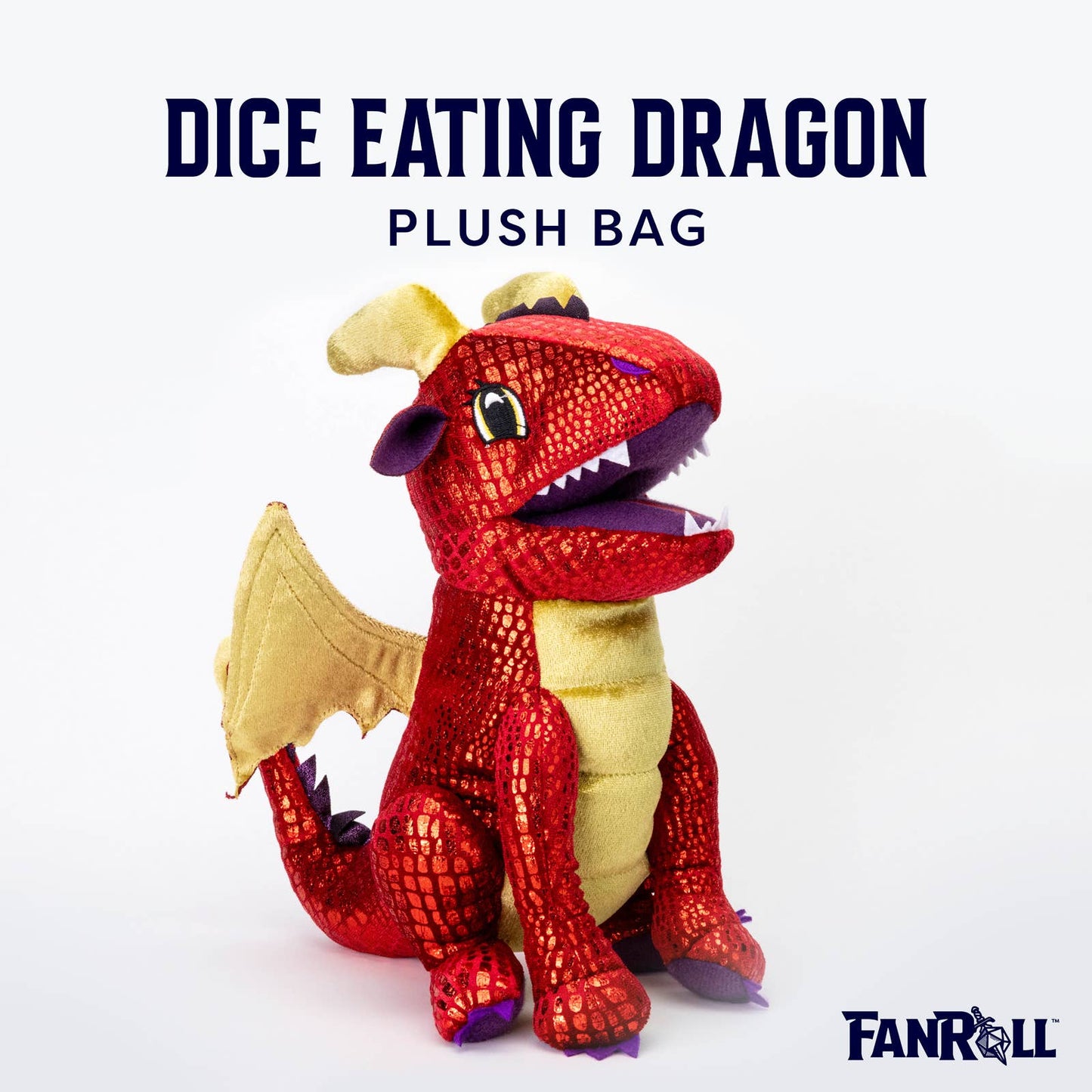 Dragon Plush Dice Bag