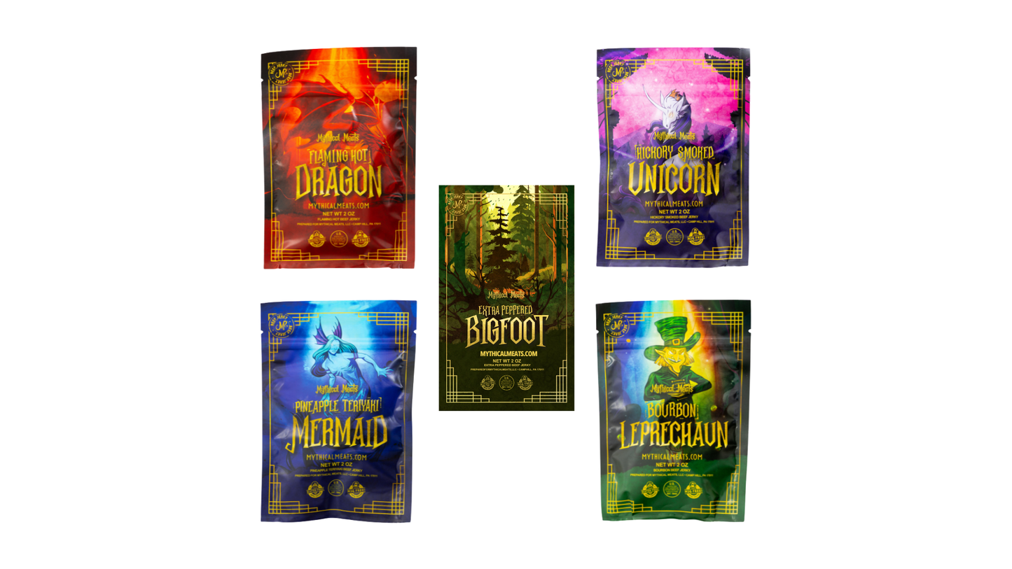 Mythical Meats Beef Jerky - 2 Ounce