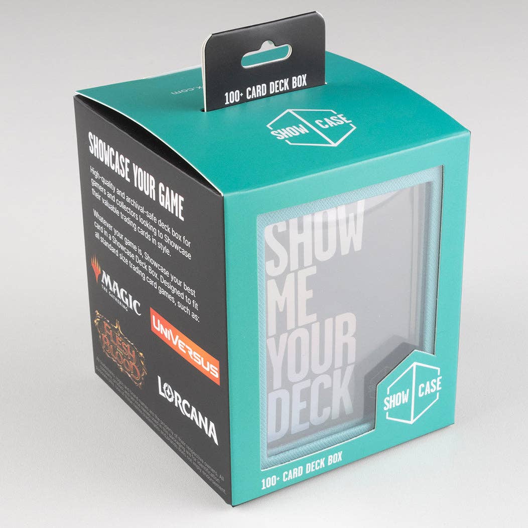 Showcase 100+ Deck Box - Teal