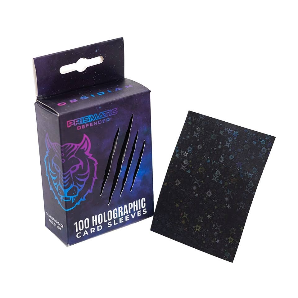 Holographic Card Sleeves - Standard Size - 3 Foil Designs
