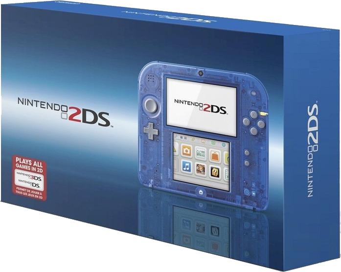 Nintendo 2DS Crystal Blue - Nintendo 3DS
