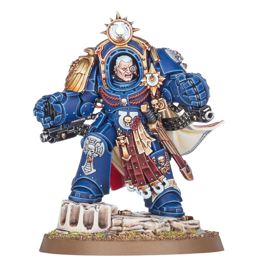 Warhammer 40K: Ultramarines Marneus Calgar (In Armour of Antilochus)