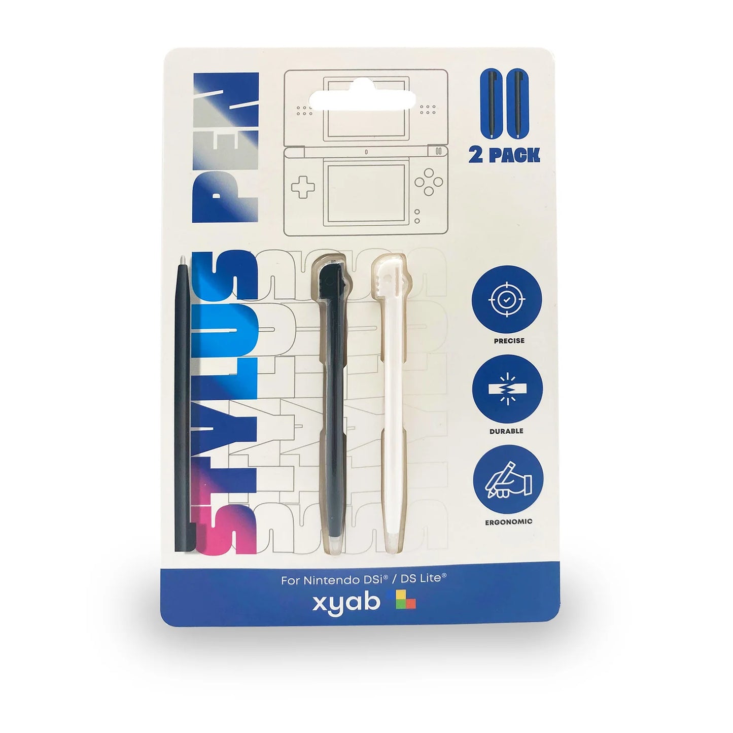 2 Pack Plastic Stylus for Ds Lite/Dsi - Nintendo DS