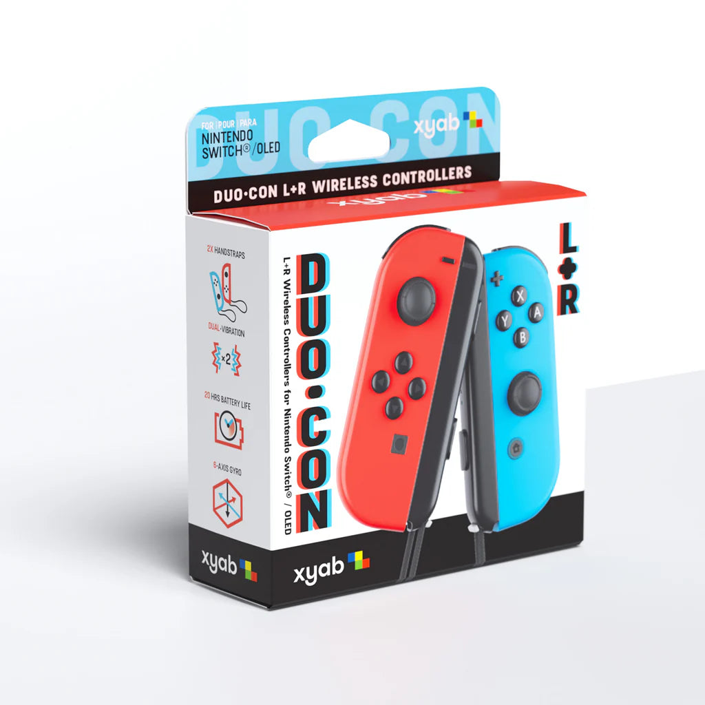 XYAB DUO CON Wireless Controllers - Nintendo Switch