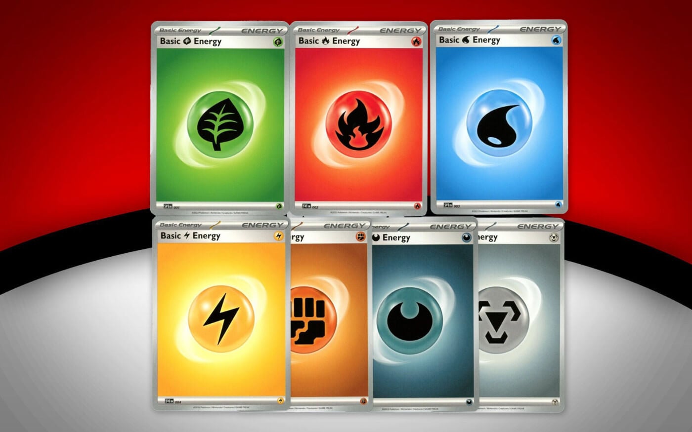 100 Pokemon Energy cards (Pick a type)