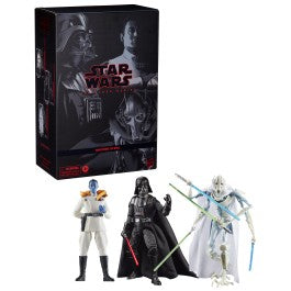 Star Wars Black Series Darth Vader, Grand Admiral Thrawn, General Grievous, Masters of Evil 3 Pack