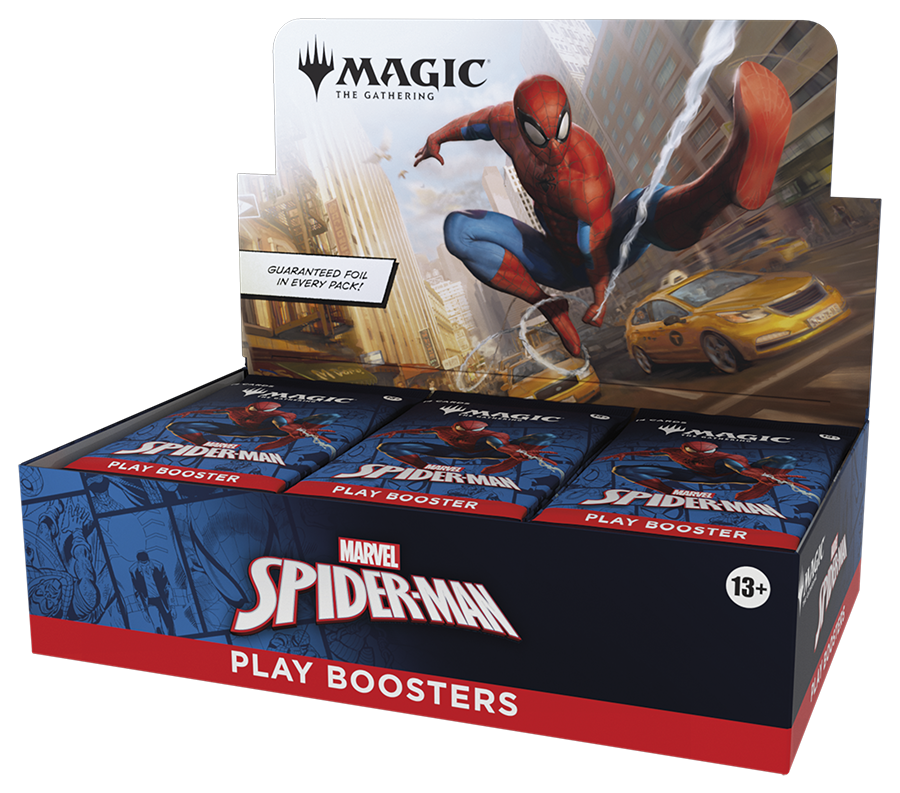 Magic the Gathering: Marvel's Spider-Man - Play Booster Display