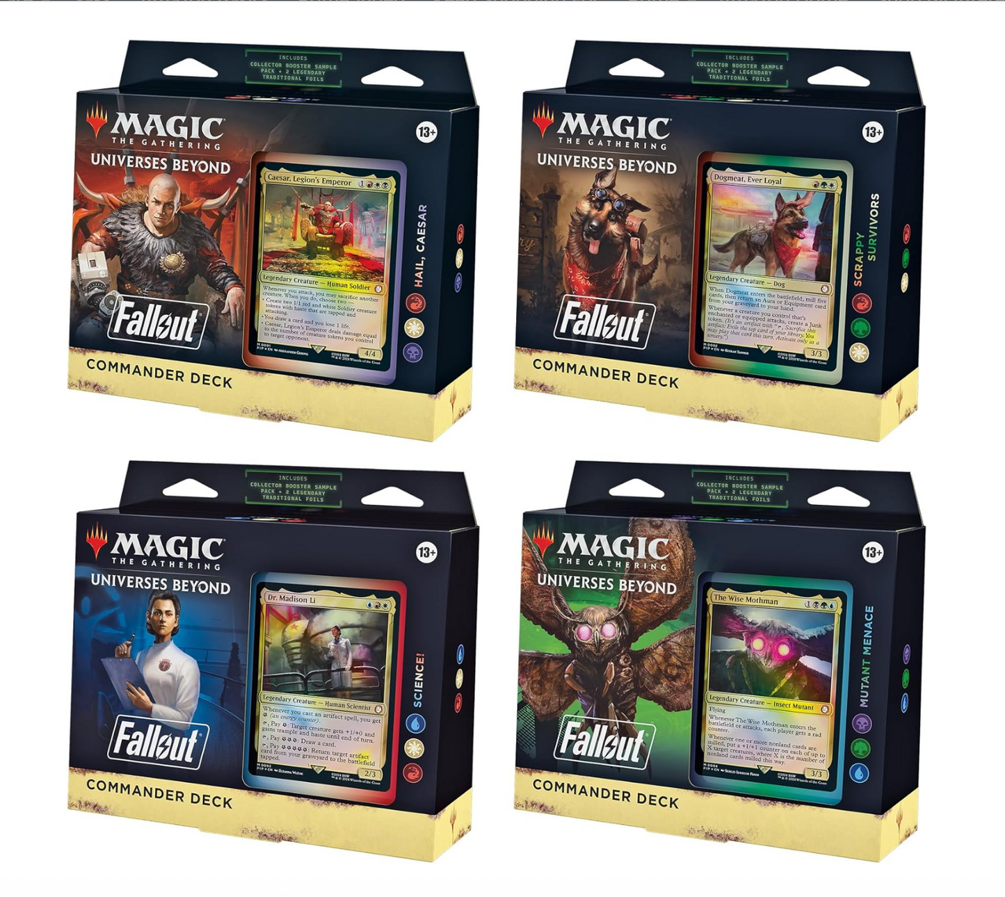 Universes Beyond: Fallout Commander Decks