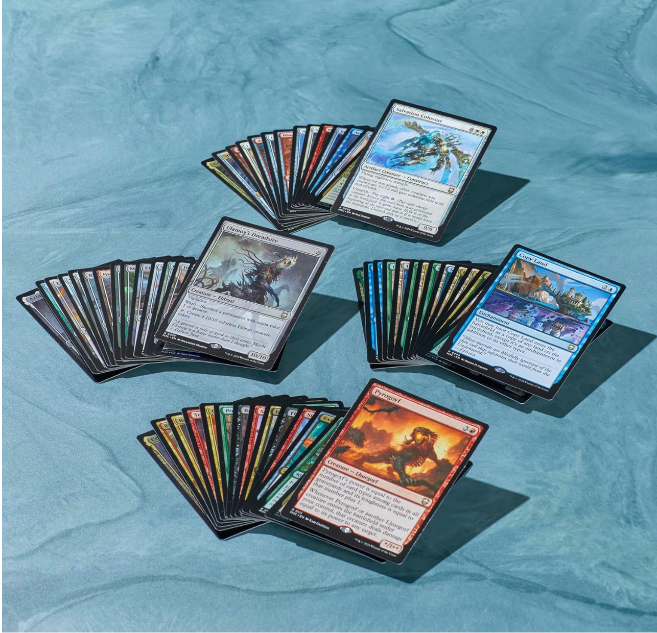Magic: The Gathering Modern Horizons 3 Commander Deck Bundle - Includes All 4 Decks (Graveyard Overdrive, Tricky Terrain, Creative Energy, and Eldrazi Incursion)