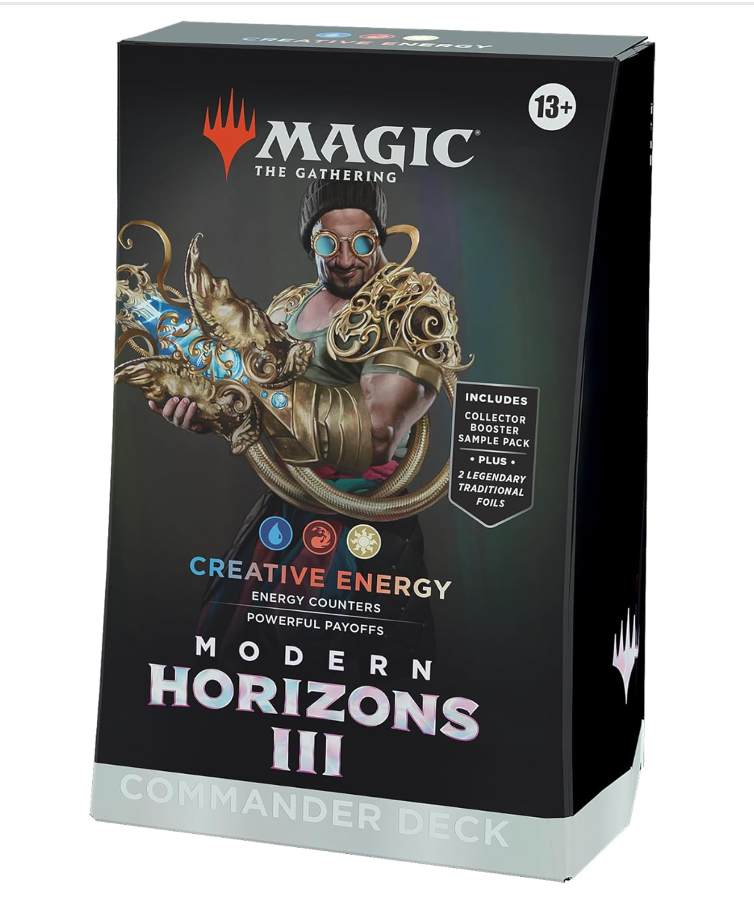 Magic: The Gathering Modern Horizons 3 Commander Deck Bundle - Includes All 4 Decks (Graveyard Overdrive, Tricky Terrain, Creative Energy, and Eldrazi Incursion)