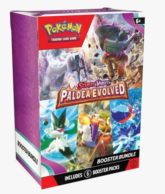 Pokemon Paldea Evolved Booster Bundle
