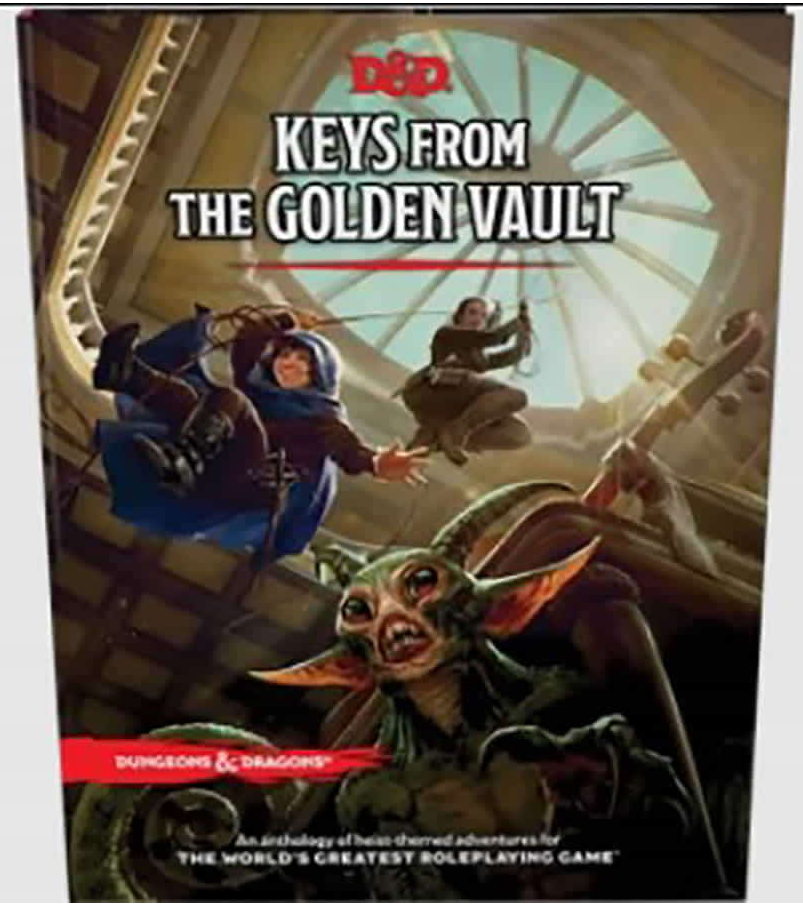DUNGEONS AND DRAGONS 5E: KEYS FROM THE GOLDEN VAULT