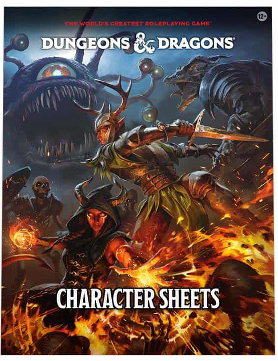 DUNGEONS AND DRAGONS (2024 EDITION) CHARACTER SHEETS