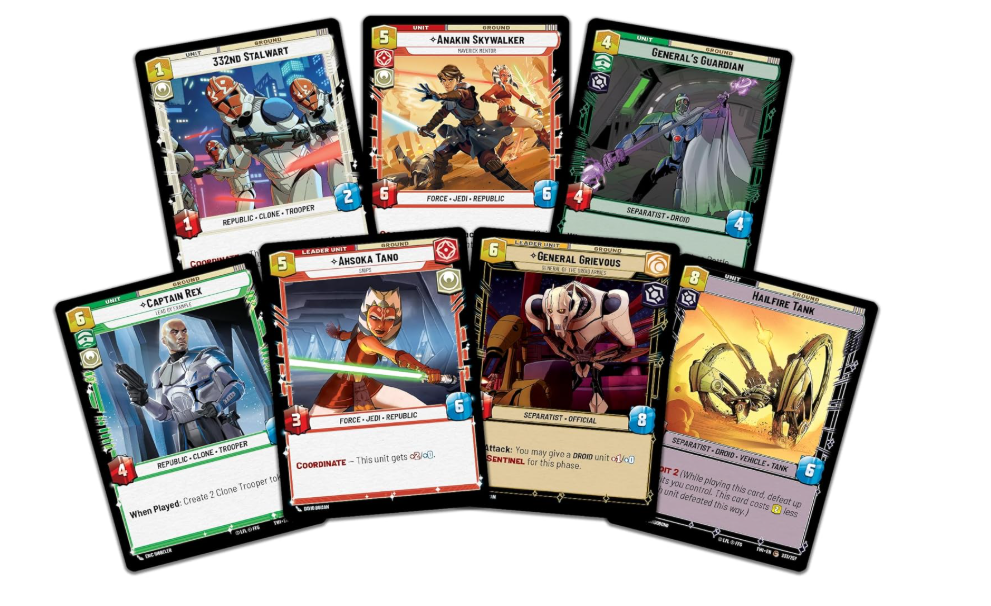 Star Wars Unlimited: Two Player Starter decks Twighlight of the Republic