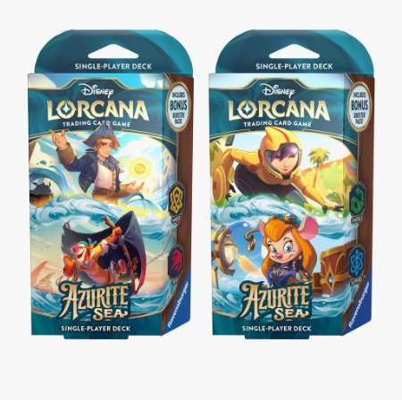 Disney Lorcana: Azurite Sea Starter Deck