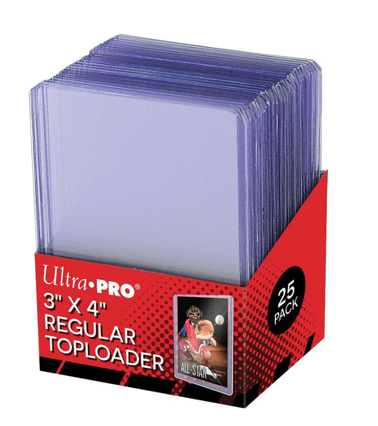 Ultra Pro 3x4 Regular Top Loader Pack (25 count)