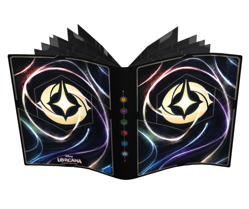 Lorcana TCG: Branded 9pkt Portfolio Card Back (Lore book)