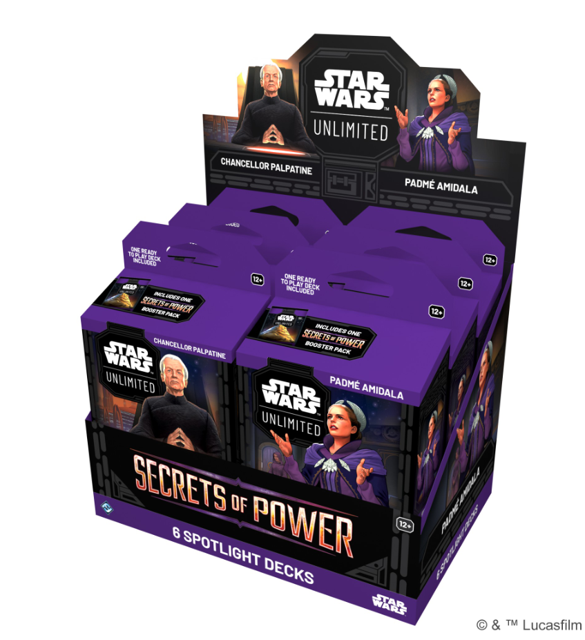 Star Wars: Unlimited - Secrets of Power Spotlight Decks