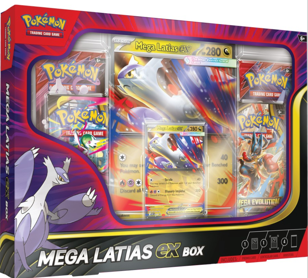 Pokemon Mega Latias ex Box