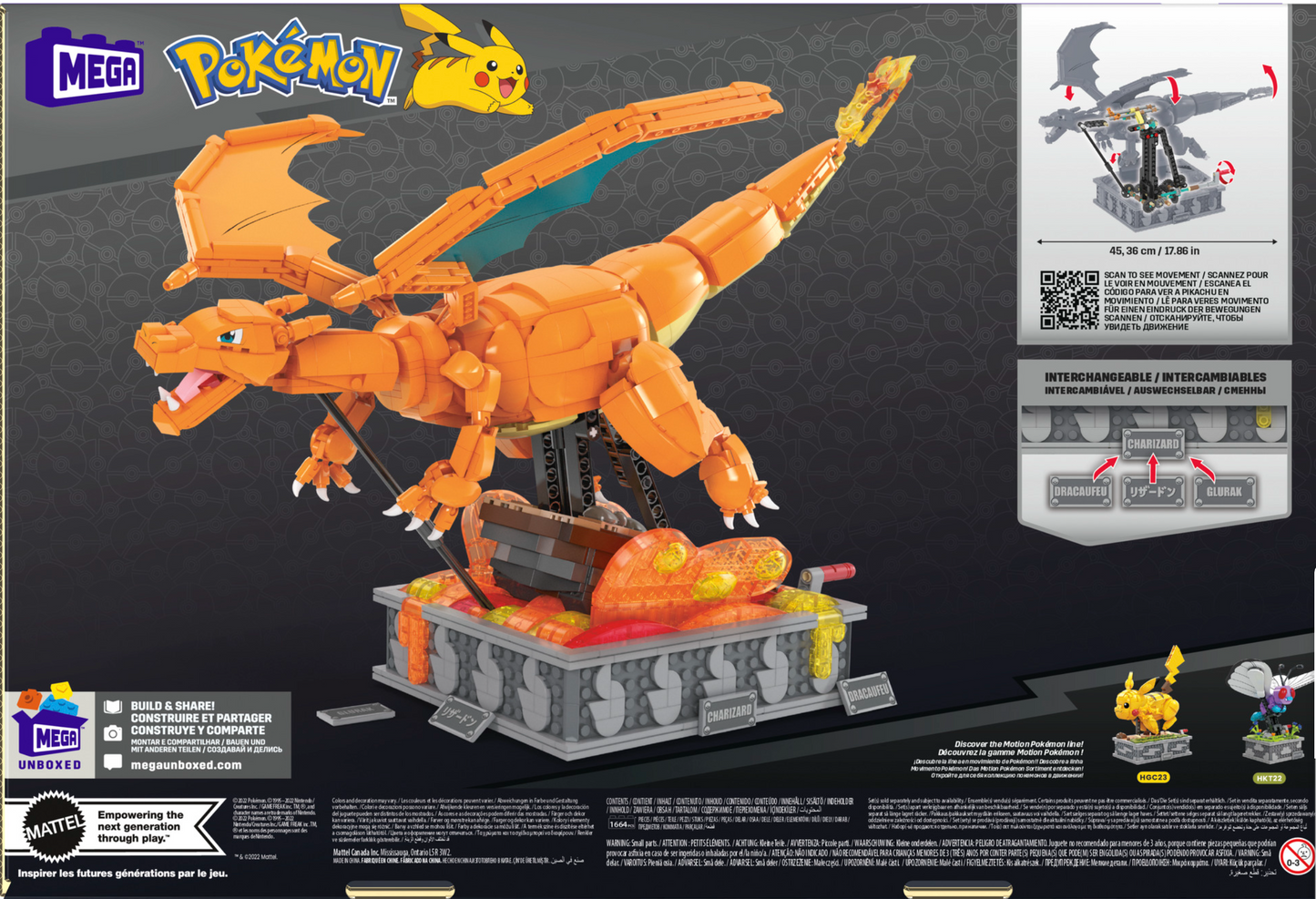 MEGA Pokemon Motion Charizard