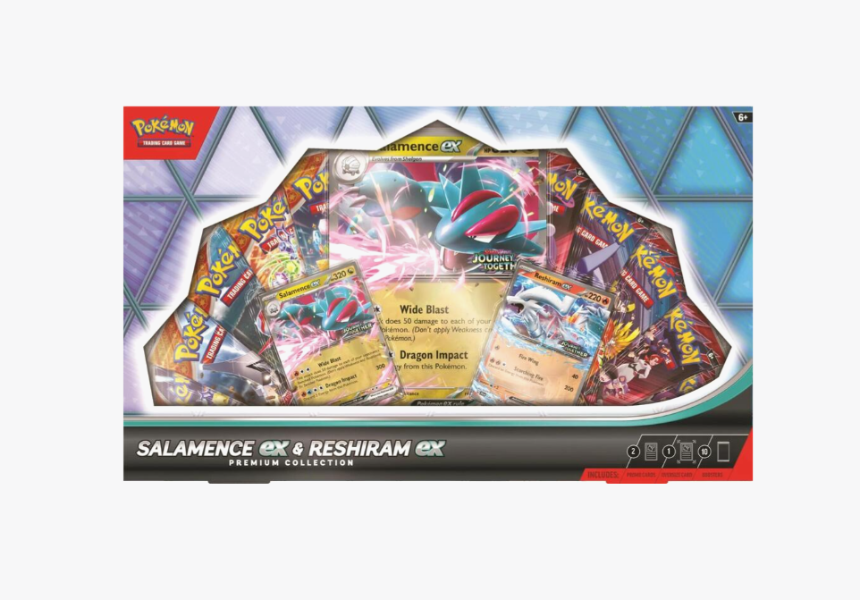 Salamence ex & Reshiram ex Premium Collection