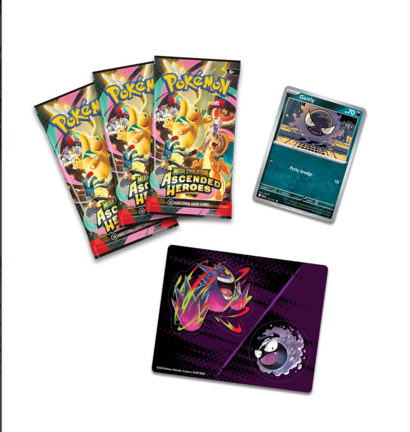 Pokemon Mega Evolutions 2.5 Ascended Heroes Tech Sticker Collection