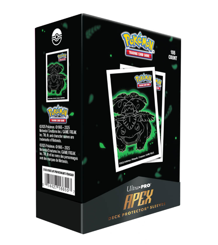 Ultra Pro Apex Sleeves: Standard Pokemon - Neon Kanto 105 ct