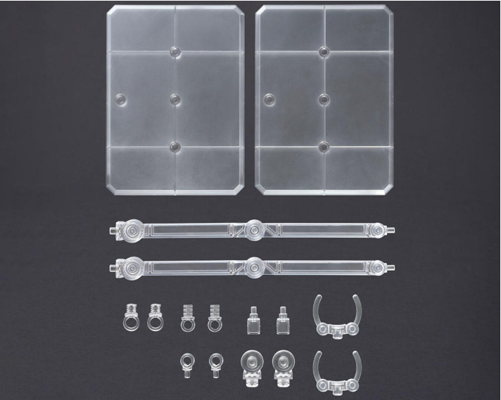 Bandai Action Base 7 Display Stand (Clear) For Gundam Model Kits