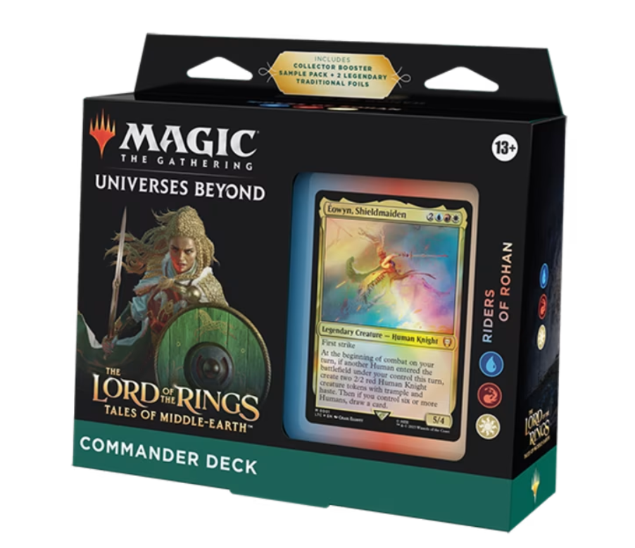 Magic The Gathering: Lord of The Rings Tales of Middle Earth Commander Precon (Riders of Rohan)
