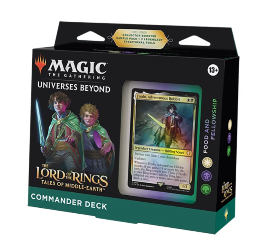 Magic The Gathering: Lord of The Rings Tales of Middle Earth Commander Precon (Food and Fellowship)
