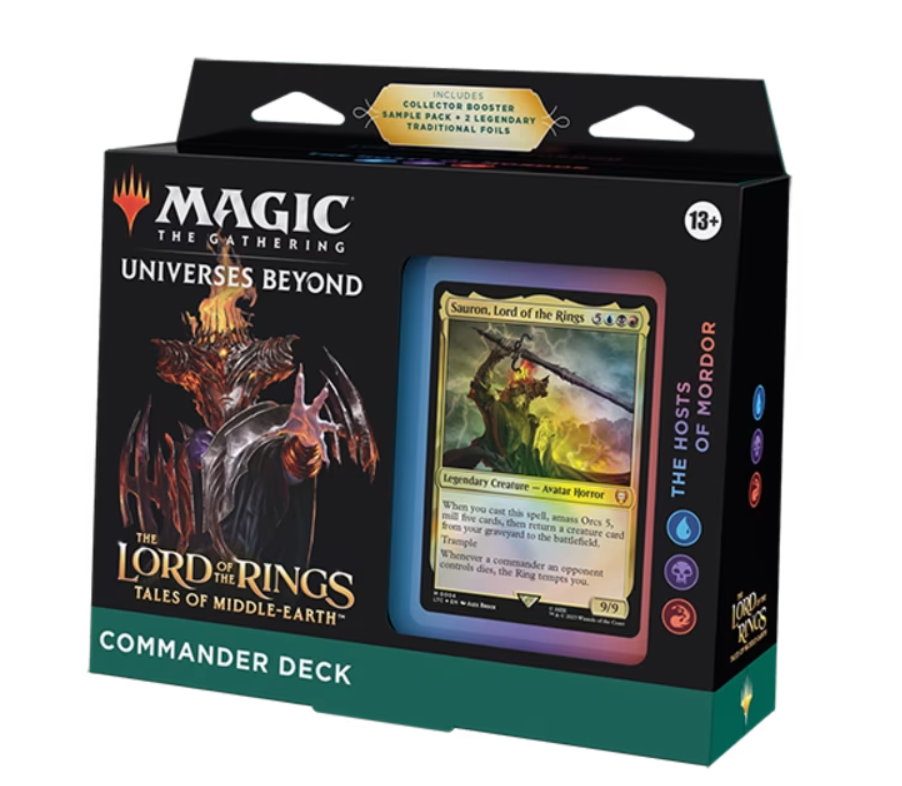 Magic The Gathering: Lord of The Rings Tales of Middle Earth Commander Precon (Hosts of Mordor)