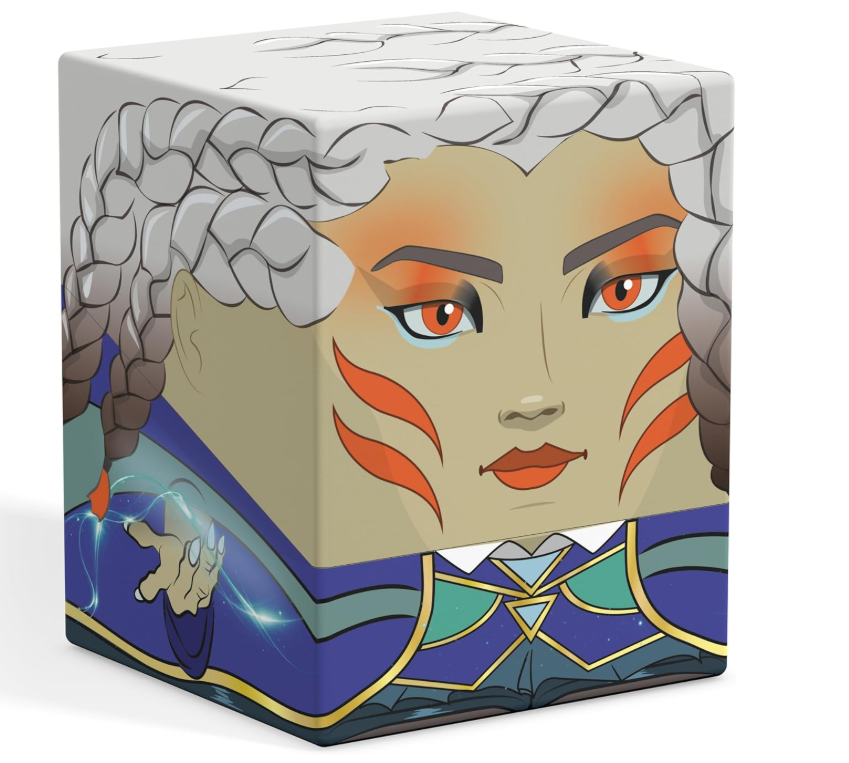 Squaroes Boulder 100+ Deck Box Secrets of Strixhaven Tam