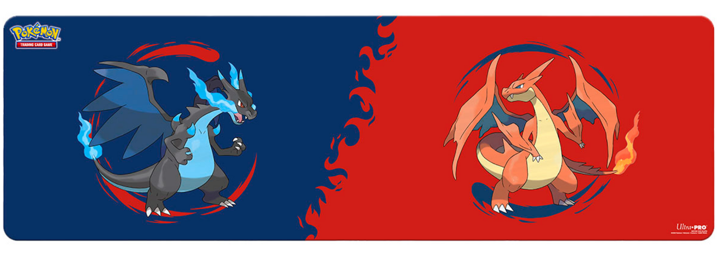 Ultra Pro Table Mat 8-Foot Pokemon Mega Charizard X and Y