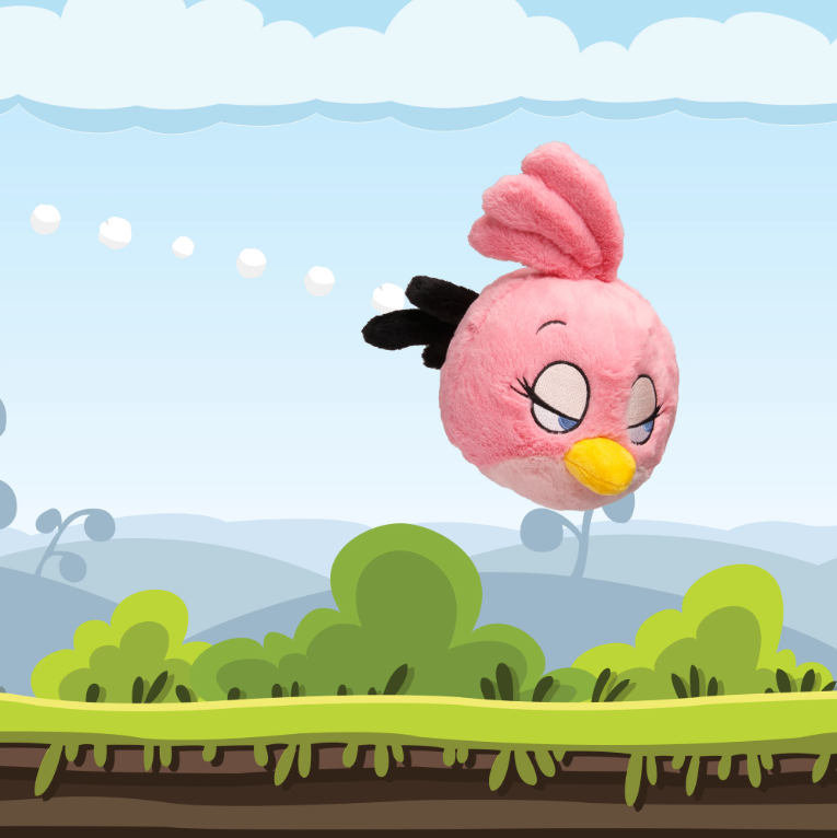 Angry Birds - Stella | Pink Bird Plush