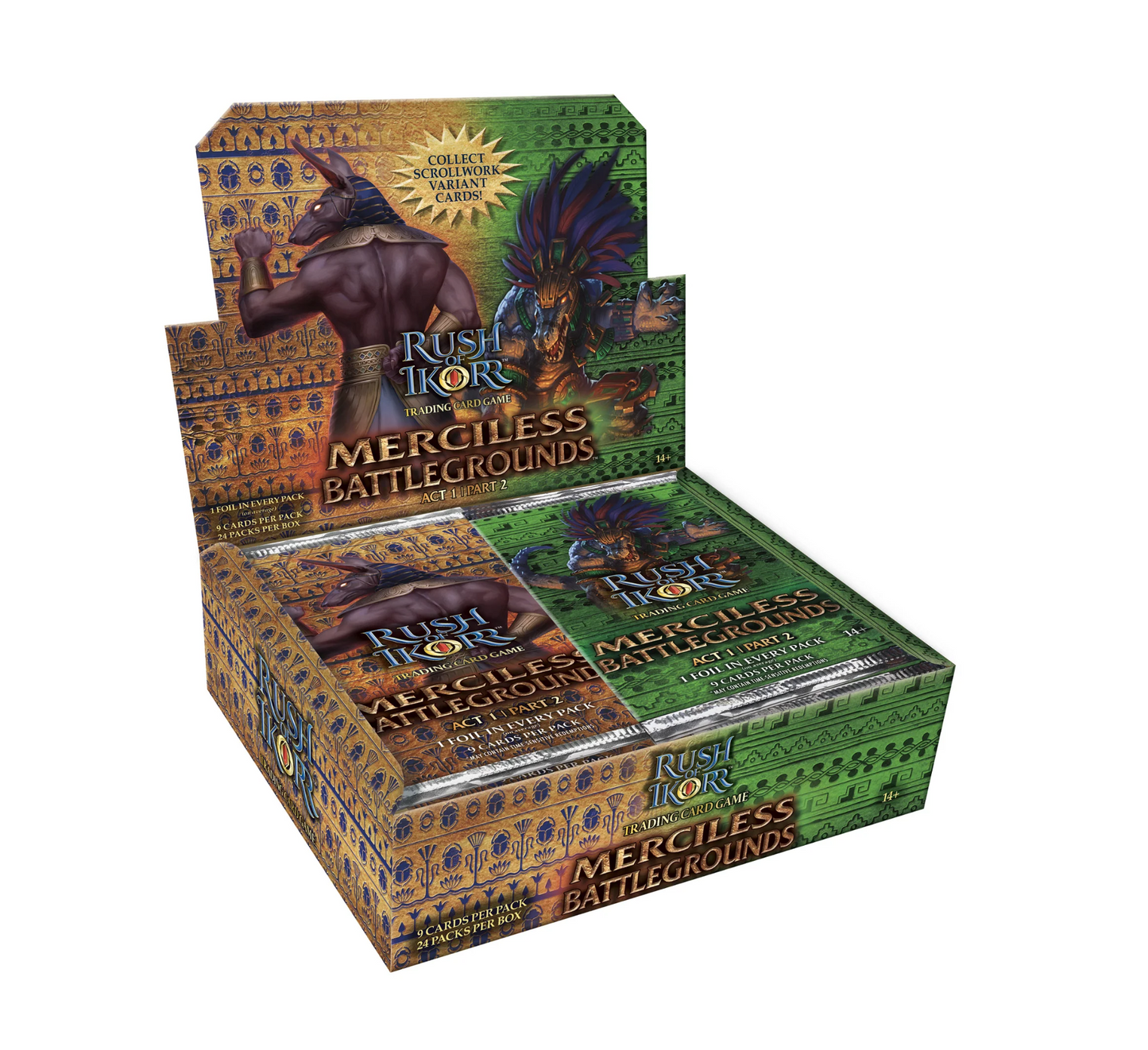 Rush of Ikorr: Act 1 Part 2 - Merciless Battlegrounds Booster Display