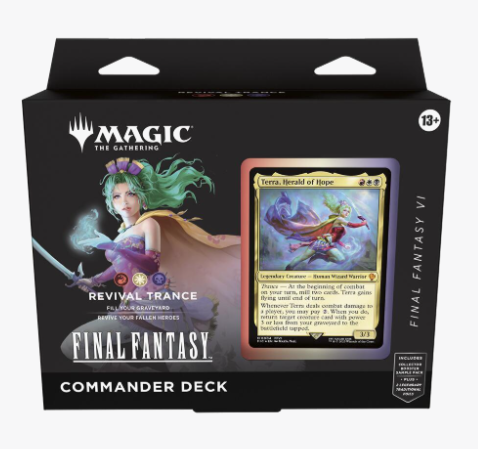 FINAL FANTASY Commander Deck Display