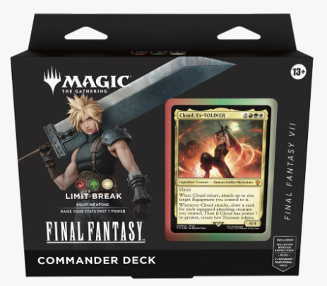 FINAL FANTASY Commander Deck Display