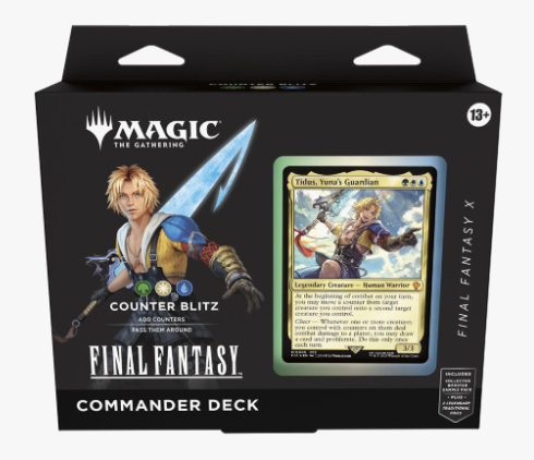 FINAL FANTASY Commander Deck Display