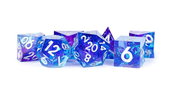FanRoll Sharp Edge Resin Dice