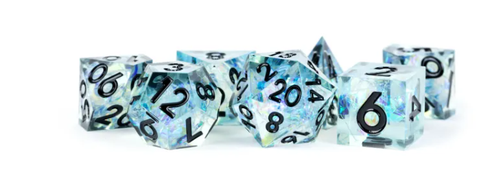FanRoll Sharp Edge Resin Dice