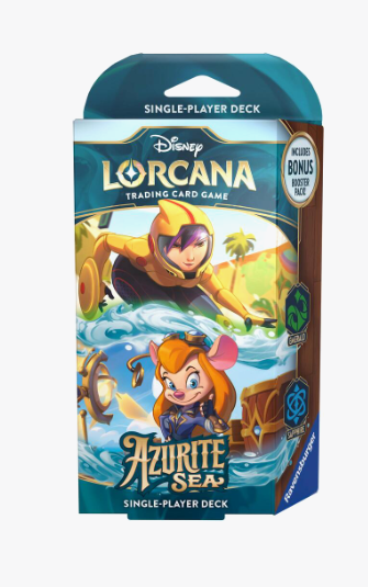 Disney Lorcana: Azurite Sea Starter Deck