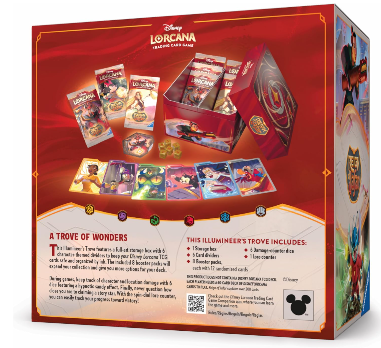 Lorcana TCG Reign Of Jafar Treasure Trove