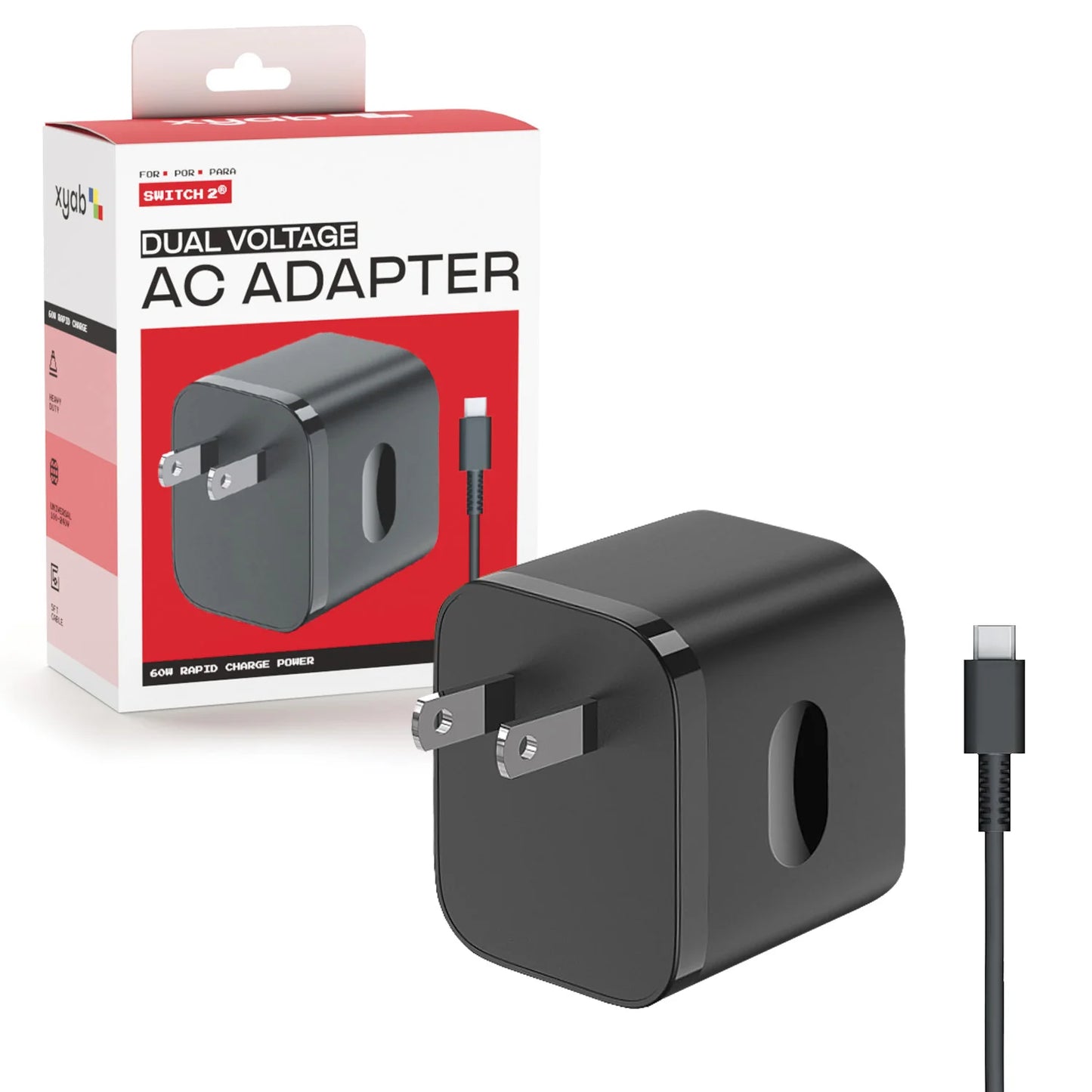 Switch 2 XYAB Power Adapter